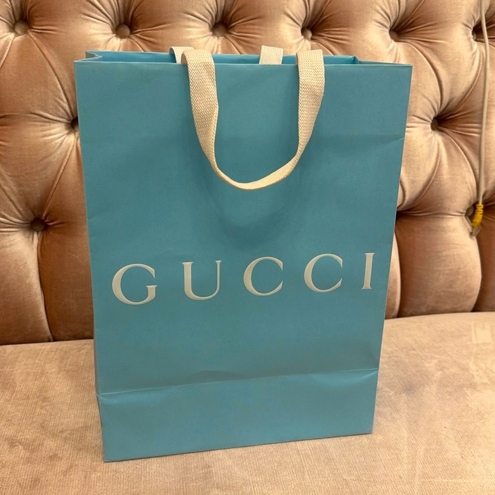 AUTHENTIC GUCCI PAPER BAG